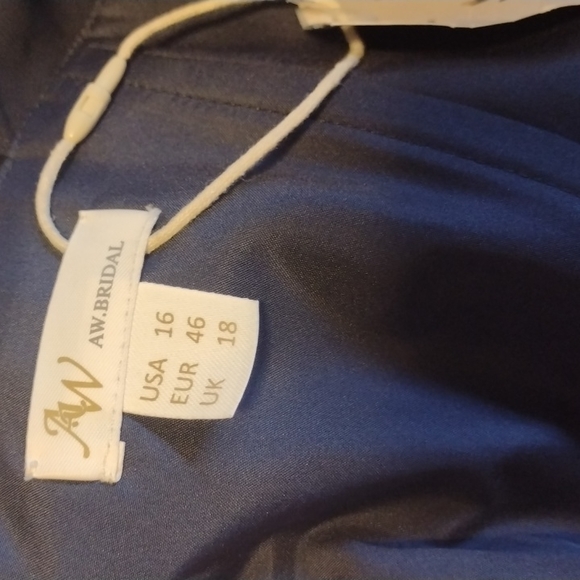 Navy Bridesmaid or Prom Dress - Picture 6 of 7